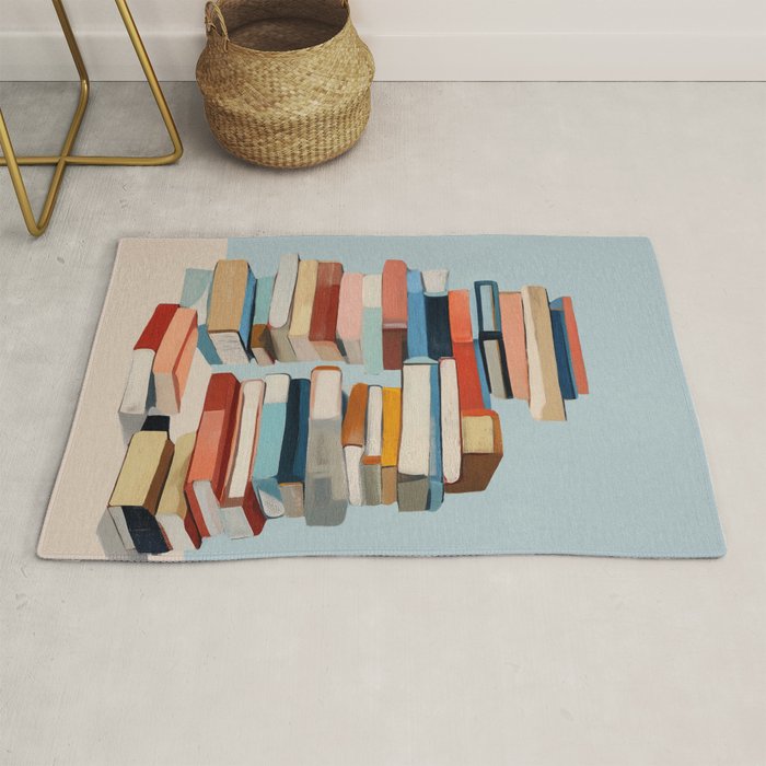Books in Balance Rug Gallery Image 1
