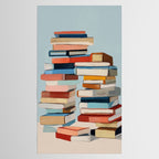 Books in Balance Tablecloth Gallery Image 2