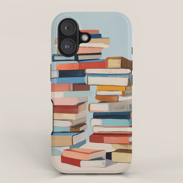 Books in Balance iPhone Case Gallery Image 1