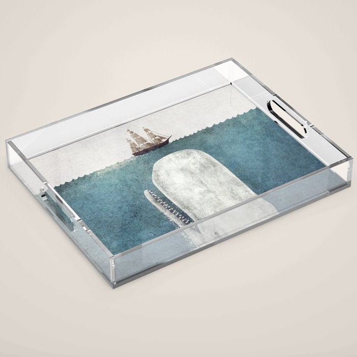 The White Whale Acrylic Tray Gallery Image 1