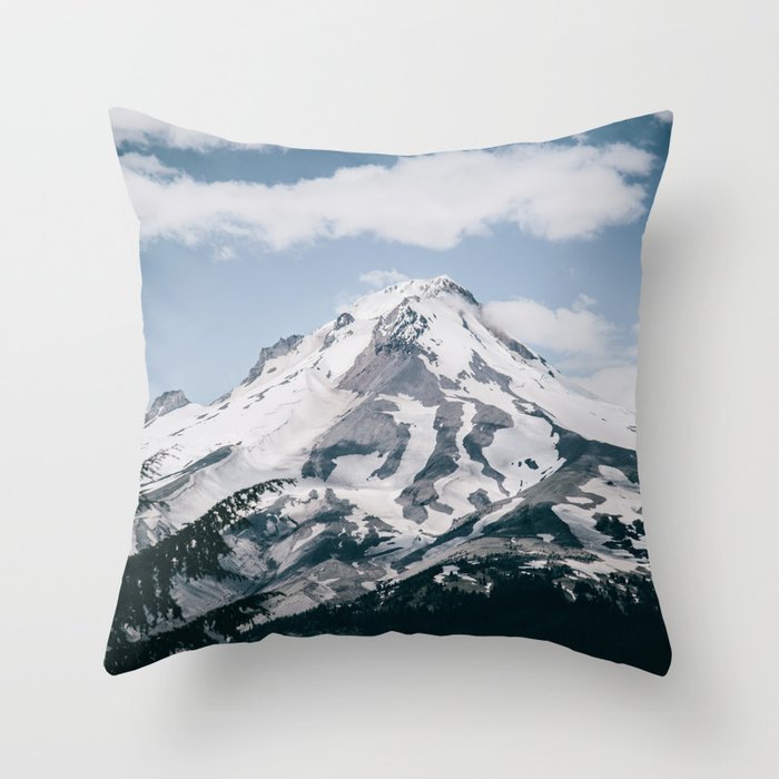 Mount Hood III Throw Pillow Gallery Image 6