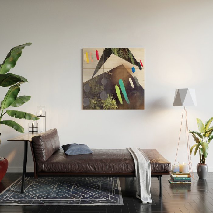 Composition 758 Wood Wall Art Gallery Image 2