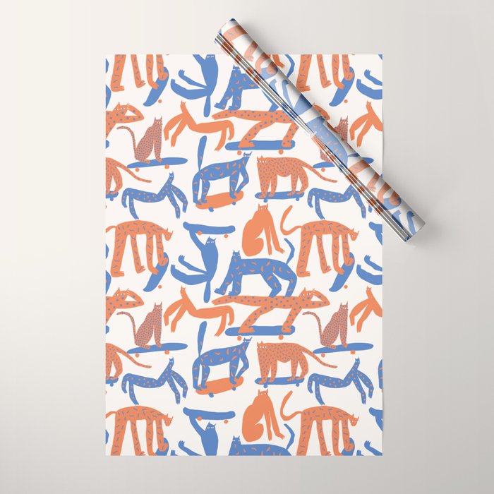 Broken Cats Wrapping Paper Gallery Image 1