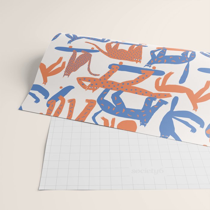 Broken Cats Wrapping Paper Gallery Image 2