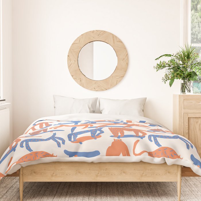 Broken Cats Duvet Cover Gallery Image 3