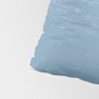 Mid Century Modern Minimalist Blue Waves Rothko Inspired Color Field With Lines Geometric Style  Pillow Sham Gallery Image 4