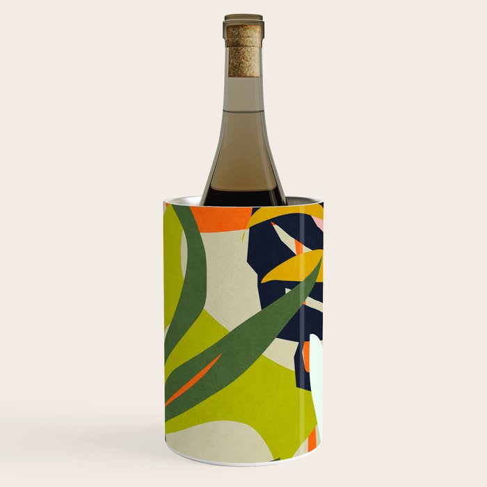 Jungle Abstract 2 Wine Chiller Gallery Image 1