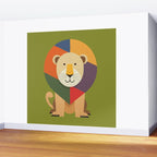 Lion Wall Mural Gallery Image 2
