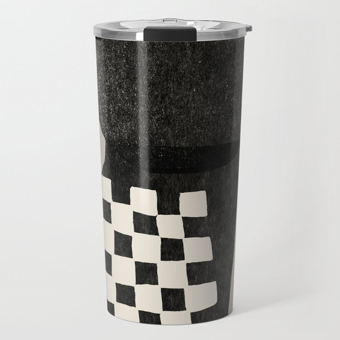 Modern Shapes Travel Mug Gallery Image 1