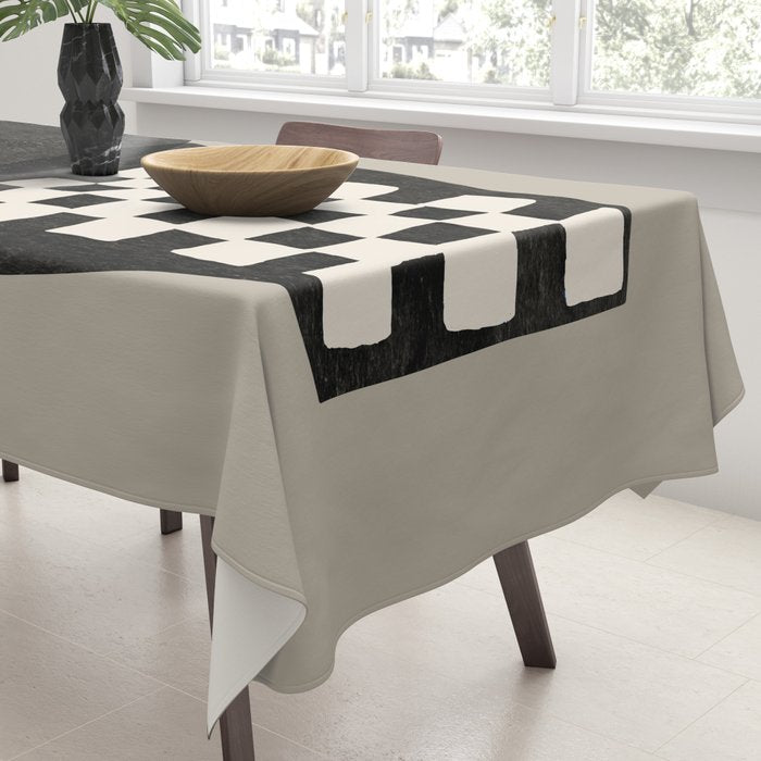 Modern Shapes Tablecloth Gallery Image 3
