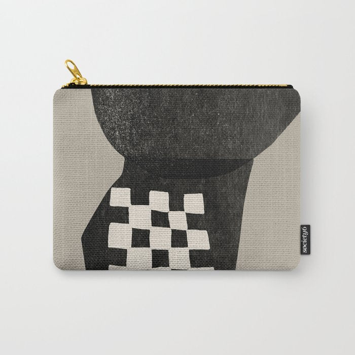 Modern Shapes Carry All Pouch Gallery Image 1