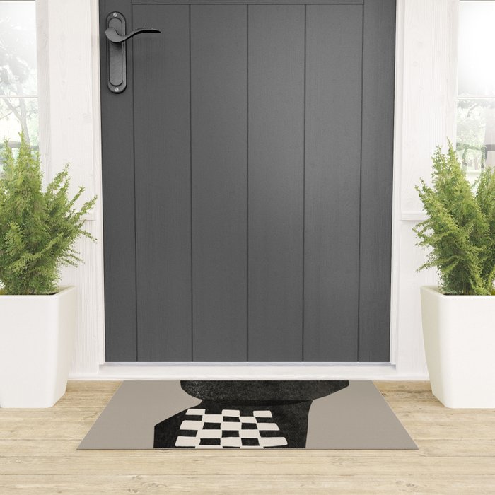 Modern Shapes Welcome Mat Gallery Image 3