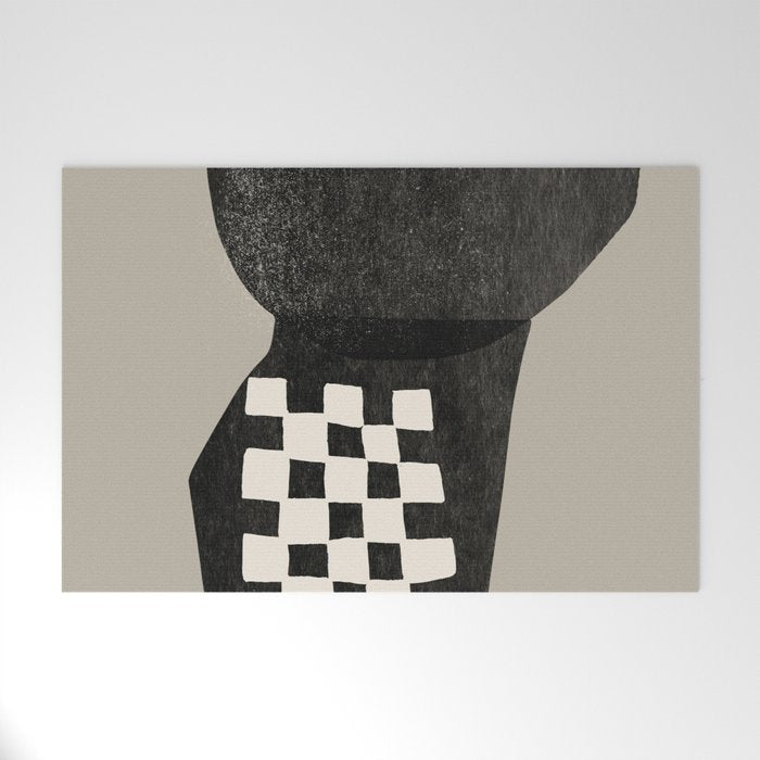 Modern Shapes Welcome Mat Gallery Image 1