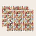 Colorful modern abstract Placemat Gallery Image 1