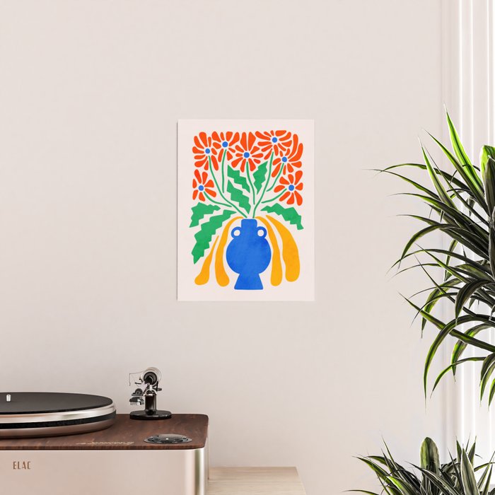 FOLIAGE 001: Hibiscus | Flower Market Poster Gallery Image 2