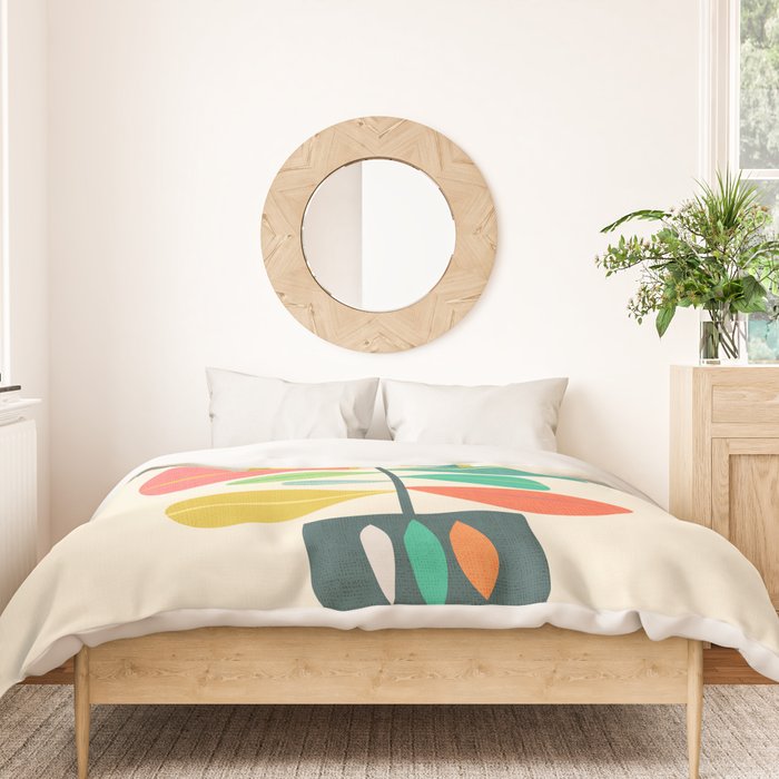 Fan Flower Duvet Cover Gallery Image 3