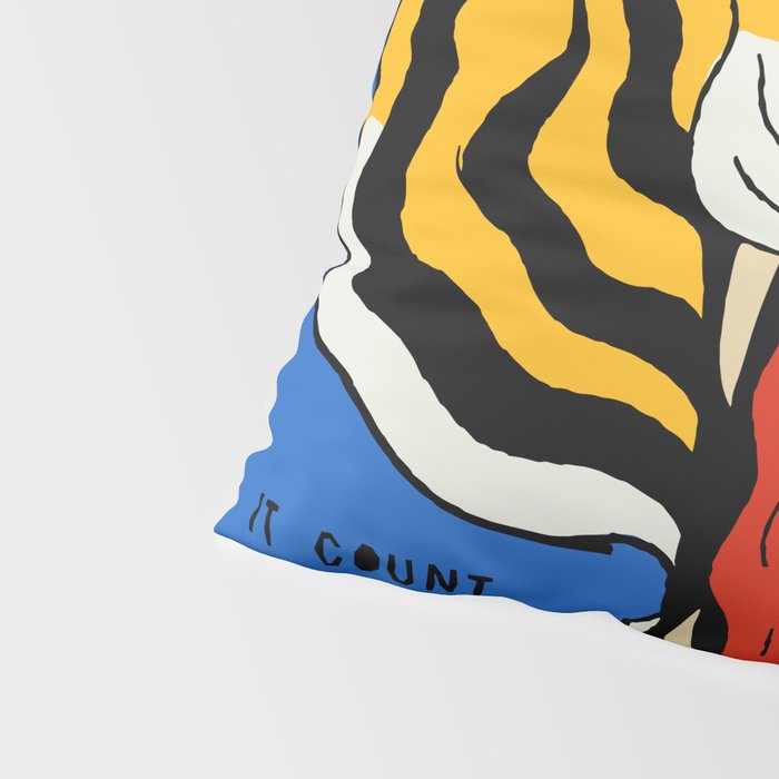 Go Get 'Em Tiger Pillow Sham Gallery Image 4