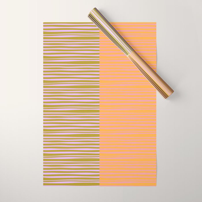 Mellow Waves Wrapping Paper Gallery Image 1