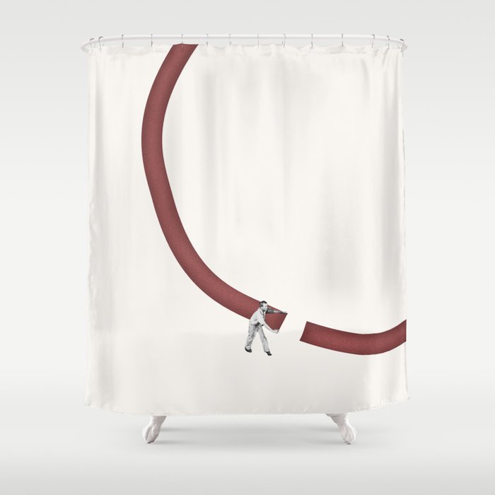 Let's reconnect Shower Curtain Gallery Image 1