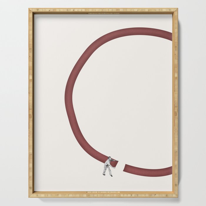 Let'S Reconnect Serving Tray