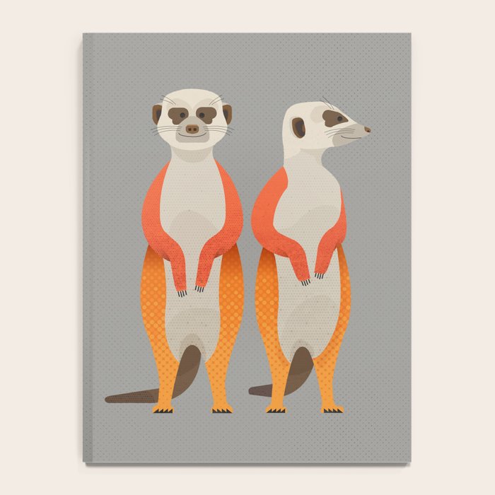 Whimsy Meerkats Notebook Gallery Image 4