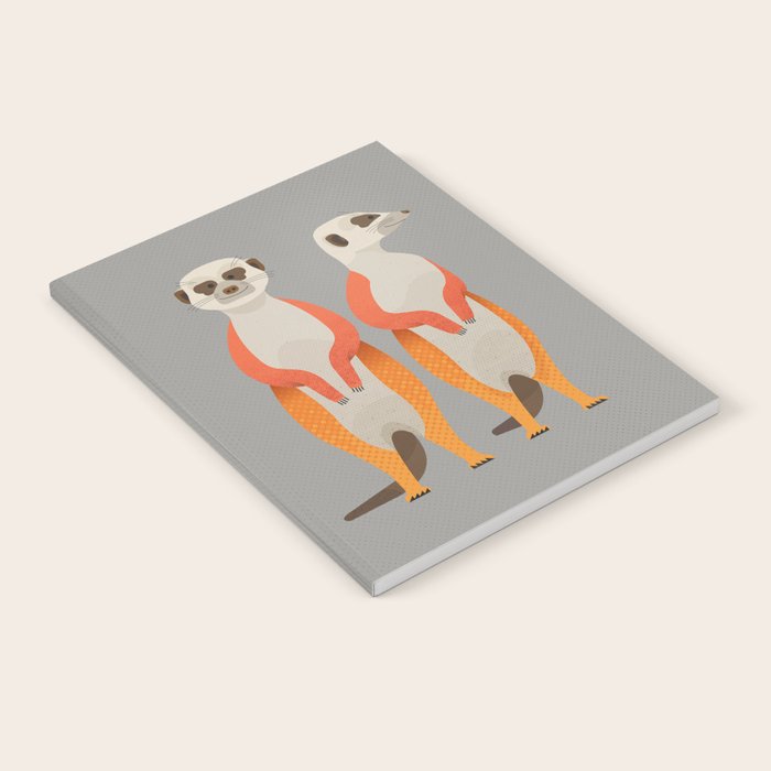 Whimsy Meerkats Notebook Gallery Image 1