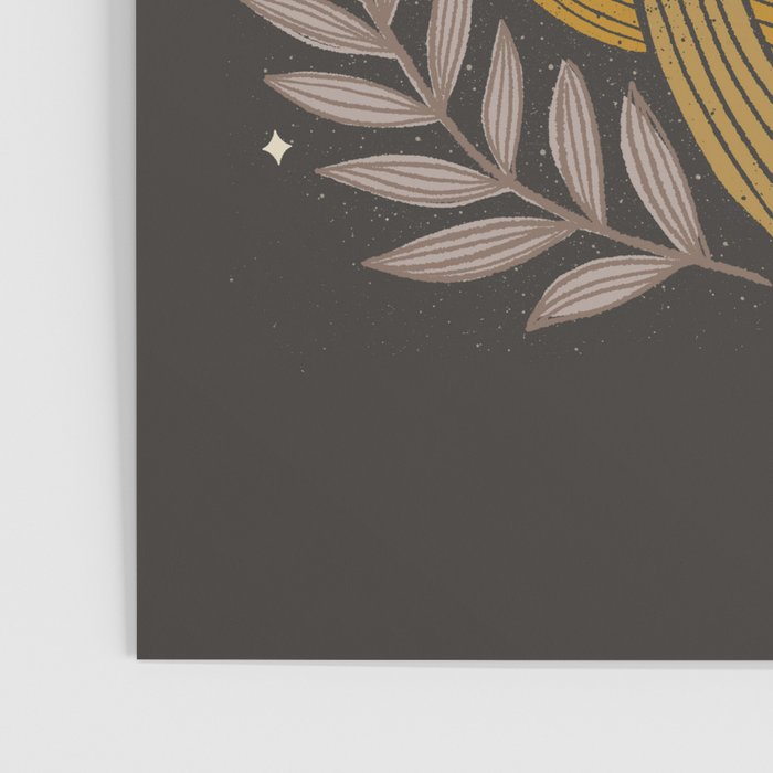 Mushrooms and Moons - Dark Poster Gallery Image 3