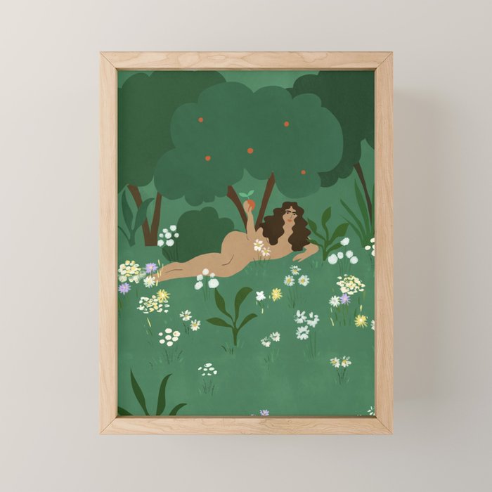 The Garden Mini Art Print Gallery Image 1