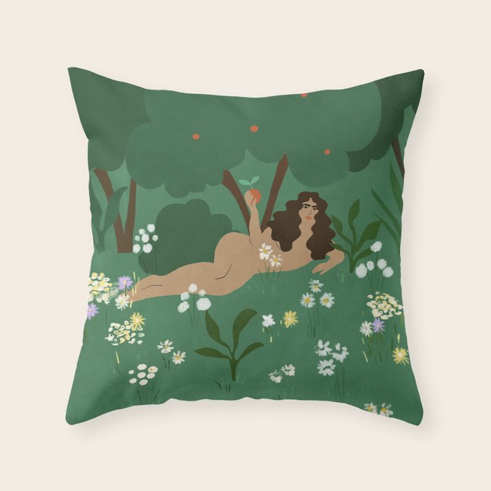 The Garden Throw Pillow Gallery Image 6