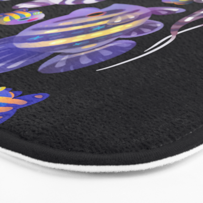 Zebras in freshwater Bath Mat Gallery Image 3