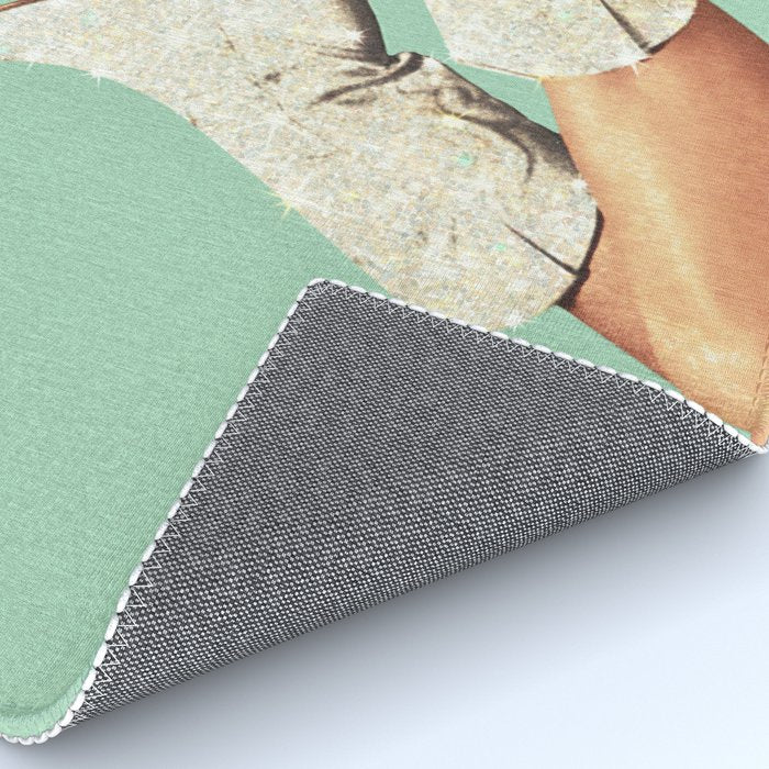 These Boots - Glitter Teal Green Rug Gallery Image 4