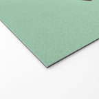 These Boots - Glitter Teal Green Welcome Mat Gallery Image 2