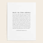 The Man In The Arena, Theodore Roosevelt Poster Gallery Image 4