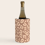 Leopard Print In Clay Brown Wine Chiller Gallery Image 3