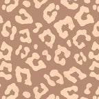 Leopard Print In Clay Brown Coffee Mug Gallery Image 2