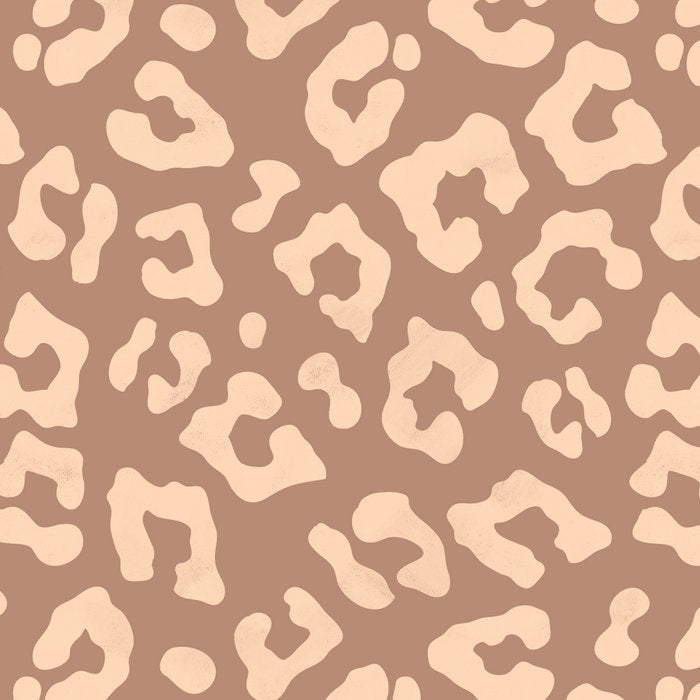 Leopard Print In Clay Brown Coffee Mug Gallery Image 2