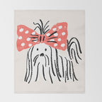 fifi - puppy Throw Blanket Gallery Image 2