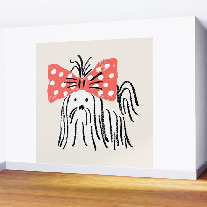 fifi - puppy Wall Mural Gallery Image 2