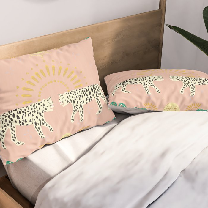 Snakes and Leopards Pillow Sham Gallery Image 2