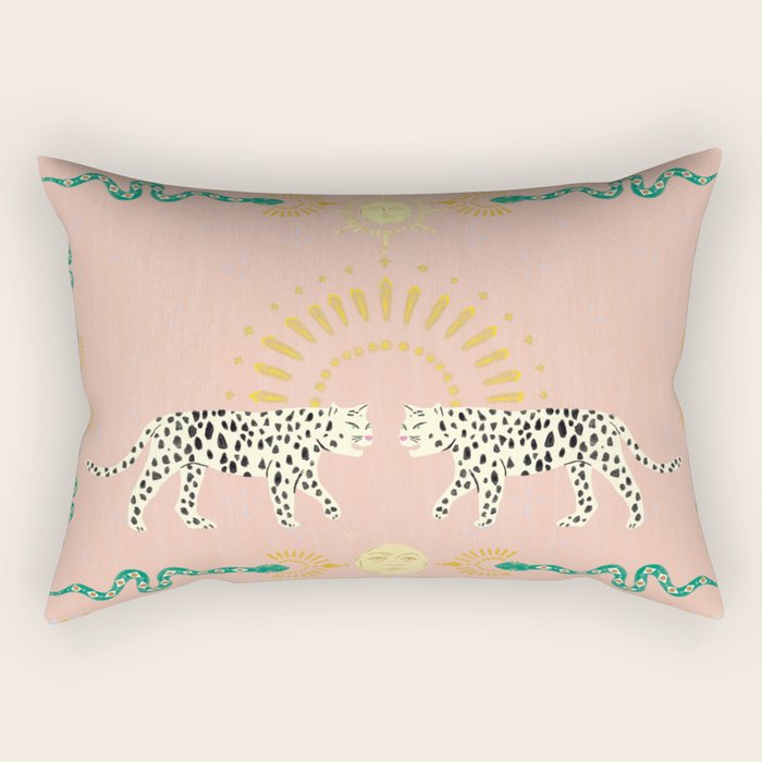Snakes and Leopards Rectangular Pillow Gallery Image 2
