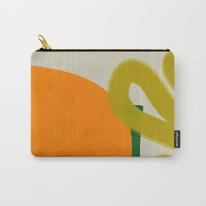 relations shapes minimal organic boho Carry All Pouch Gallery Image 1
