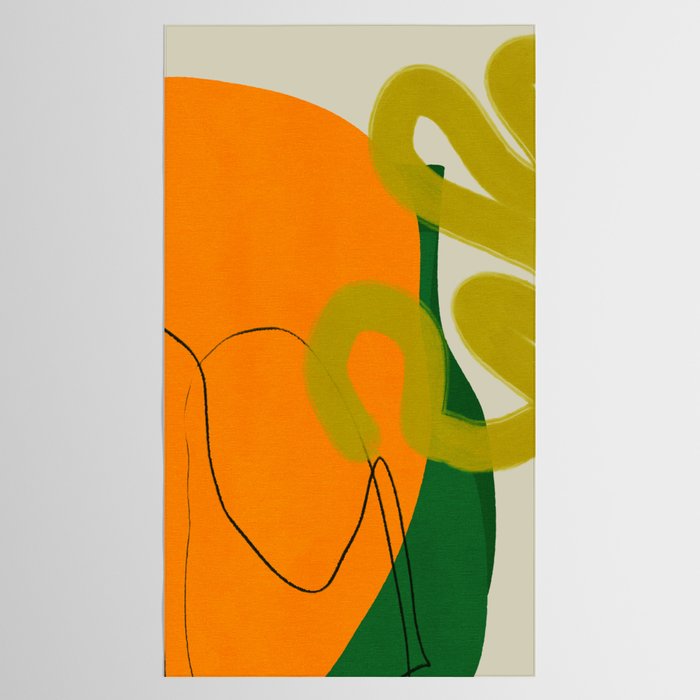 relations shapes minimal organic boho Tablecloth Gallery Image 2