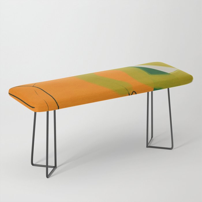 relations shapes minimal organic boho Bench Gallery Image 1