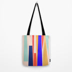 Minimal Geometric Abstraction 100 Tote Bag Gallery Image 2