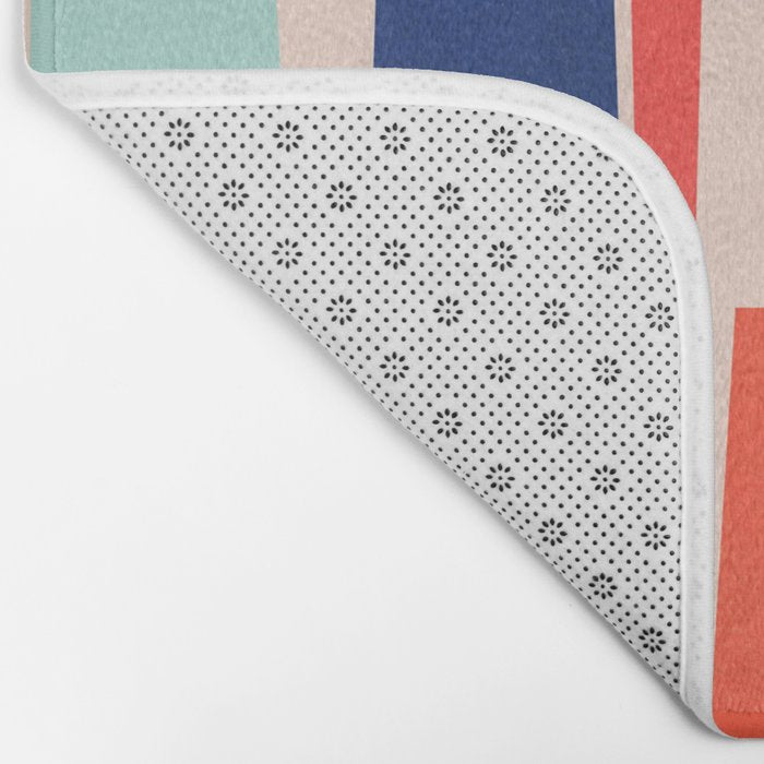 Minimal Geometric Abstraction 100 Bath Mat Gallery Image 2