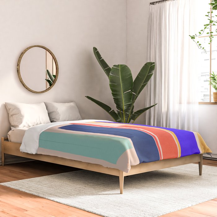 Minimal Geometric Abstraction 100 Comforter Gallery Image 2