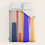 Minimal Geometric Abstraction 100 Comforter Gallery Image 6