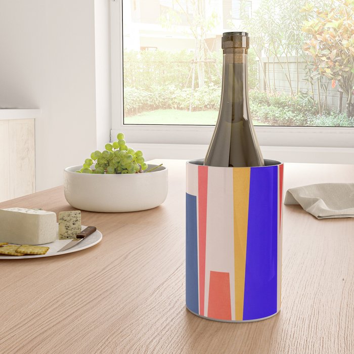 Minimal Geometric Abstraction 100 Wine Chiller Gallery Image 4