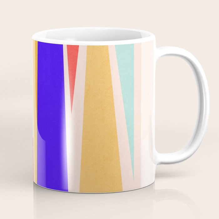 Minimal Geometric Abstraction 100 Coffee Mug Gallery Image 1