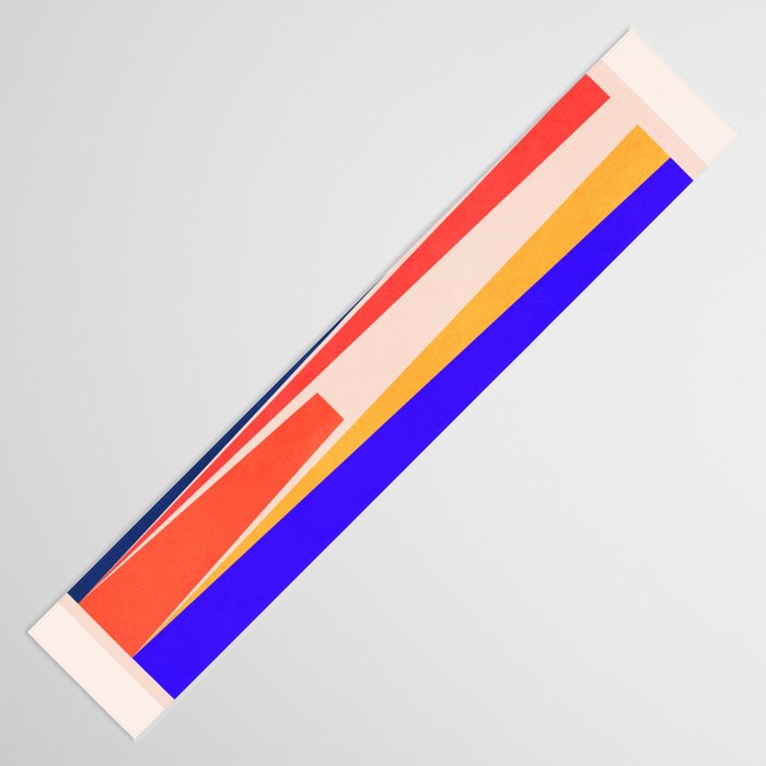 Minimal Geometric Abstraction 100 Table Runner Gallery Image 3
